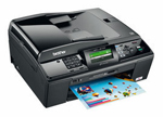 MFC-J615W Impresora multifunción de inyección de tinta color WiFi con fax, alimentador de documentos y pantalla LCD color de 8,2” cm.